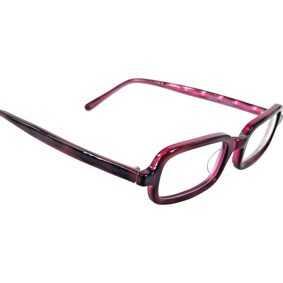 JF Rey J405 Unisex Plastic Vintage Eyeglass Frame 53 594 Burgundy 48-15 France - Picture 4 of 5
